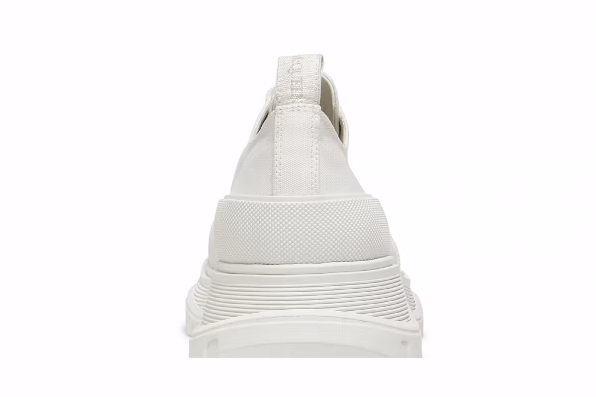 Alexander McQueen Tread Slick Lace Up White, view 8