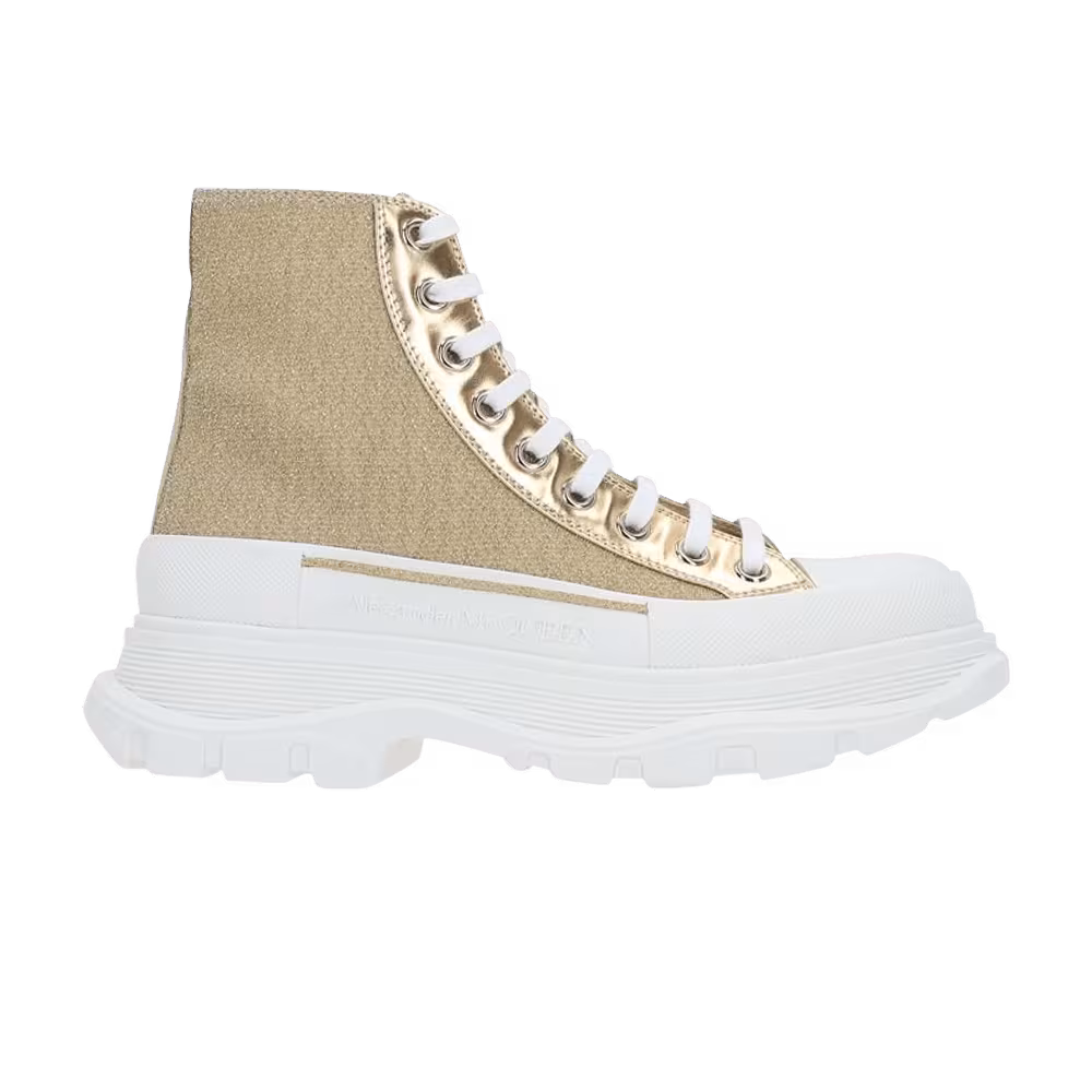 Alexander McQueen Women's Tread Slick High Gold