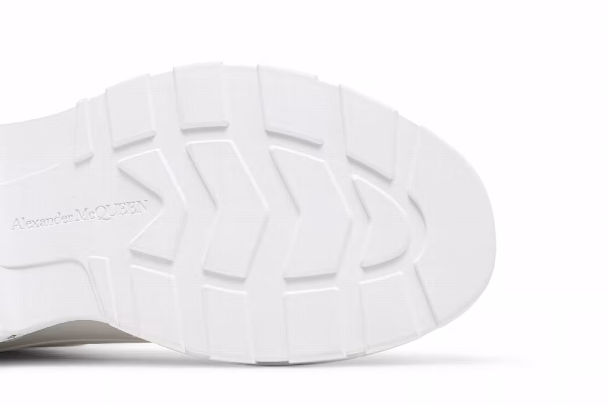 Alexander McQueen Tread Slick Boots White, view 6
