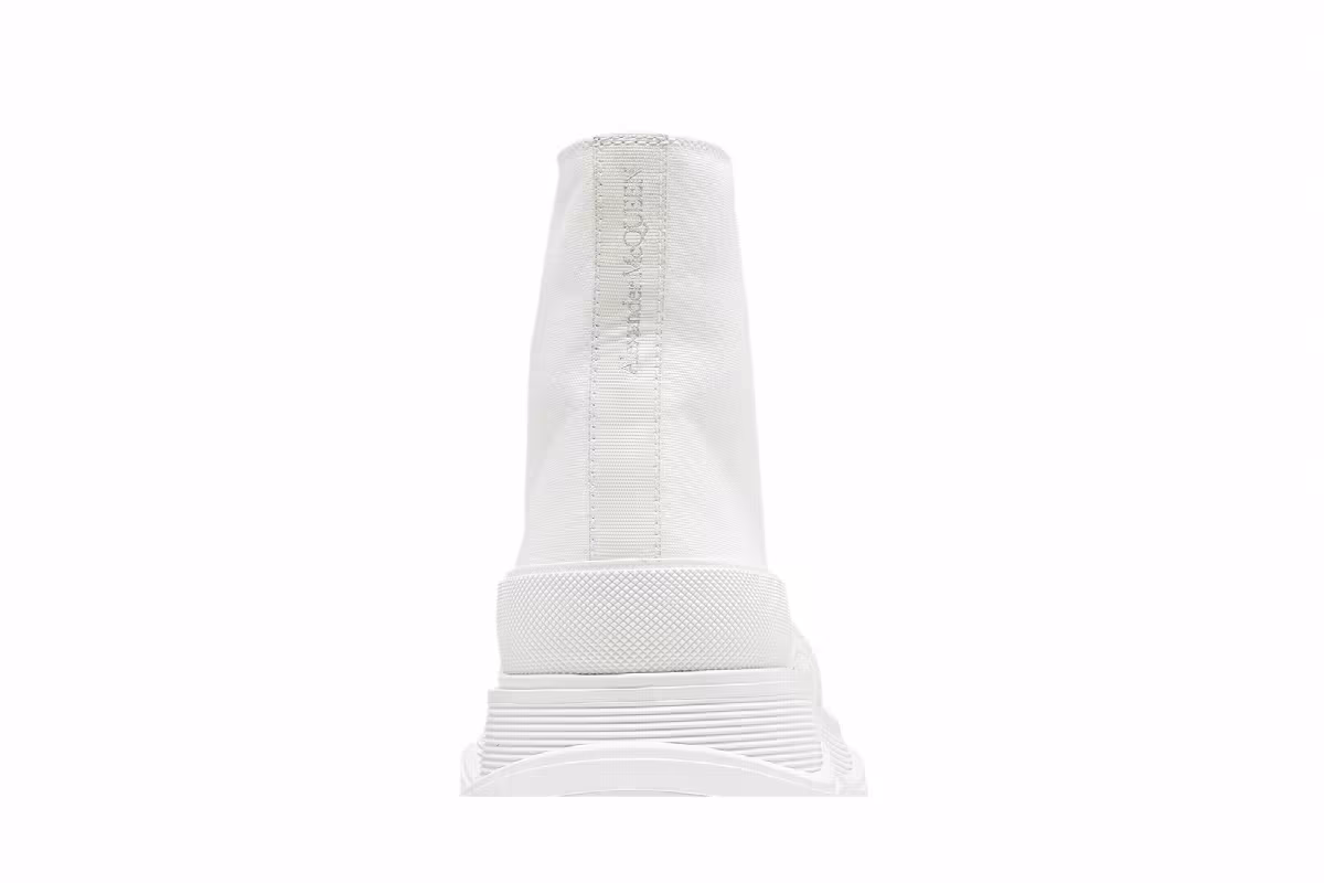 Alexander McQueen Tread Slick Boots White, view 8