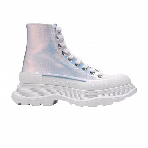 Alexander McQueen Wmns Tread Slick Boots 'Iridescent'