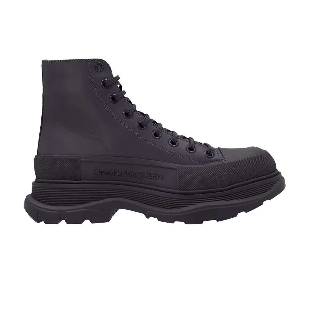 Alexander McQueen Tread Slick High New Anthracite
