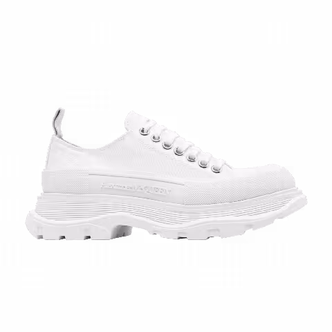 Alexander McQueen Wmns Tread Slick Lace Up 'White'