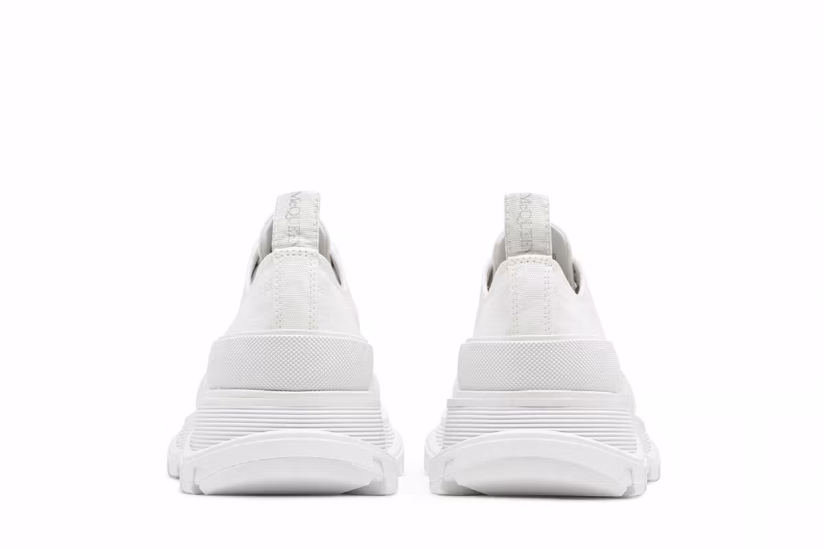Alexander McQueen Women's Tread Slick Lace Up White, view 7