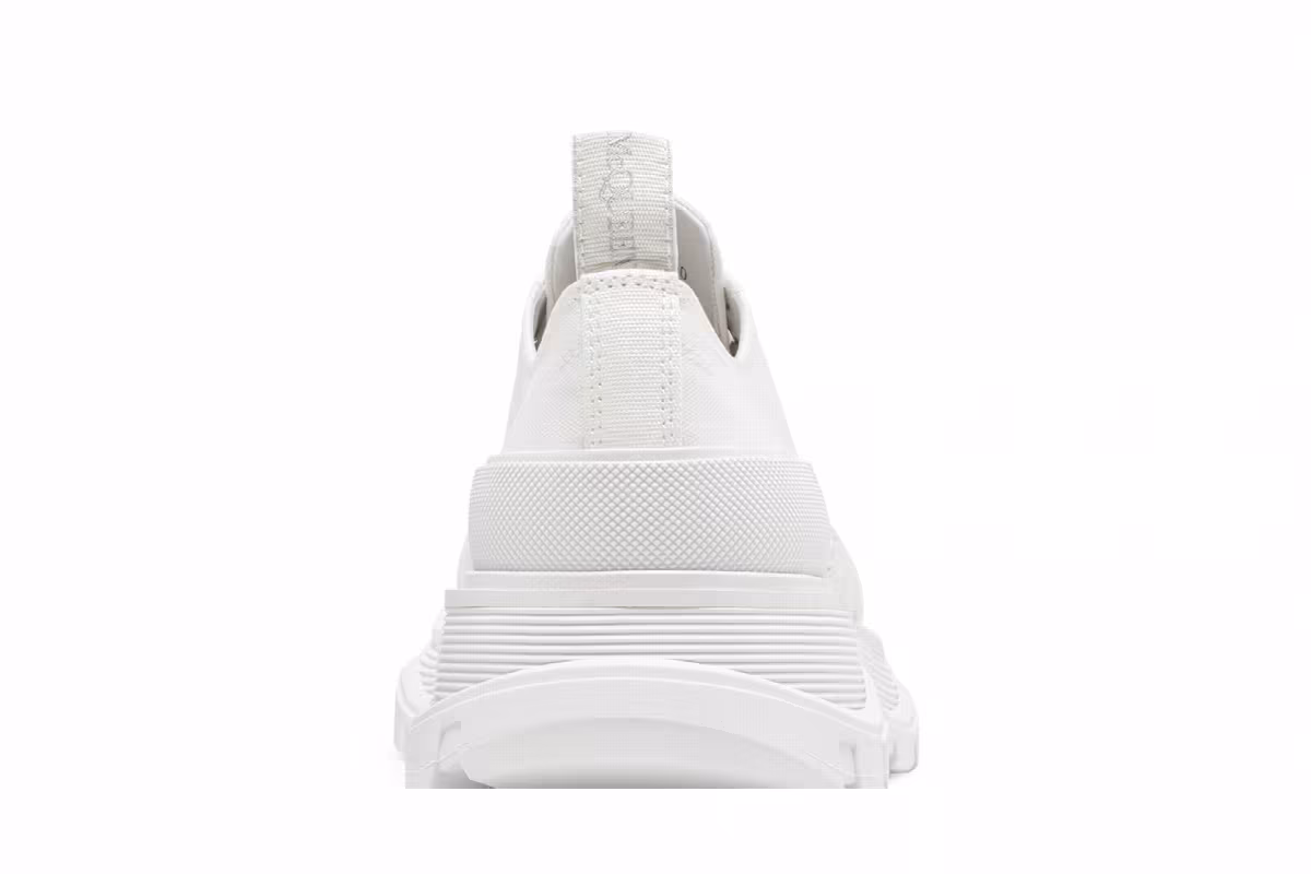 Alexander McQueen Women's Tread Slick Lace Up White, view 8
