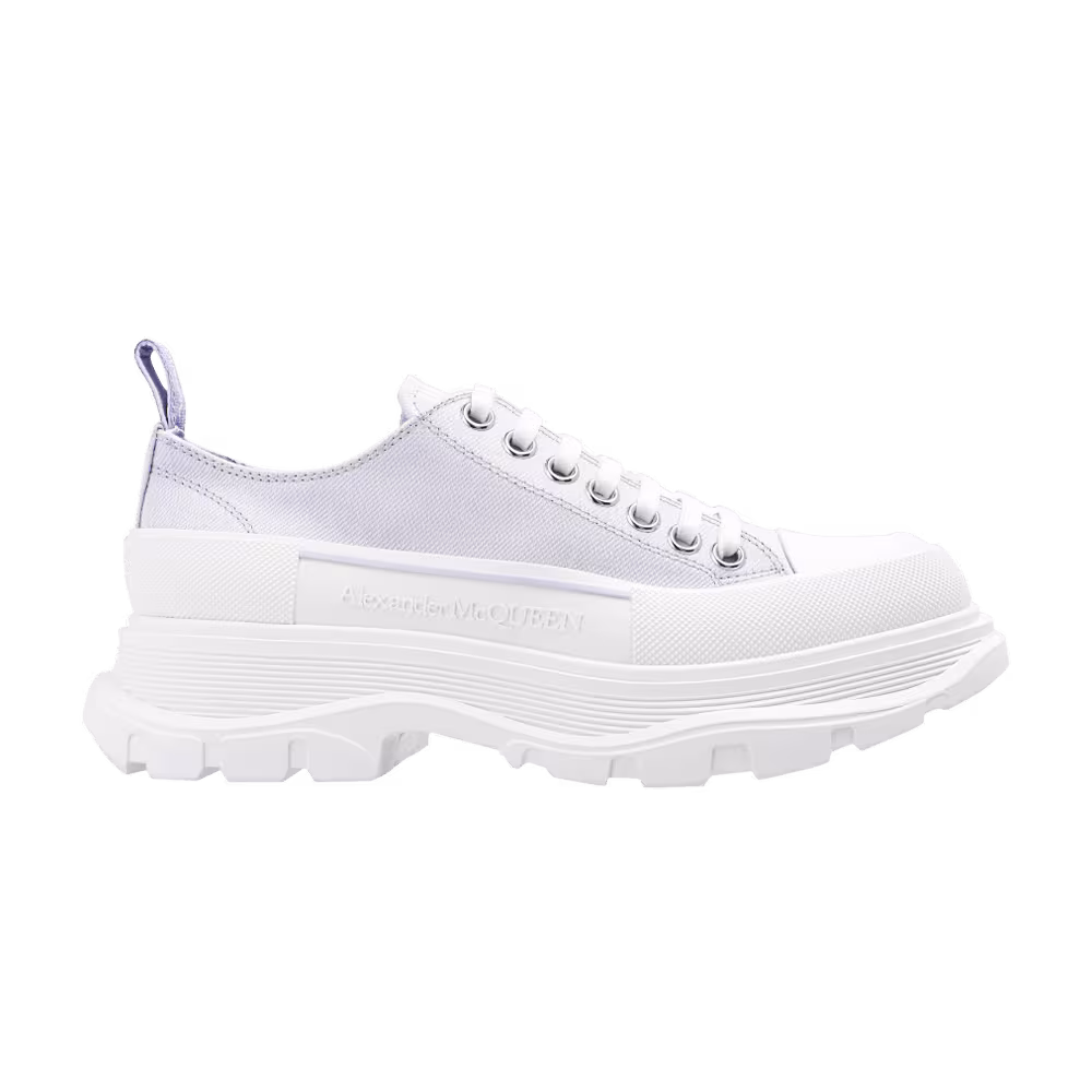 Alexander McQueen Women's Tread Slick Lace Up Lilac