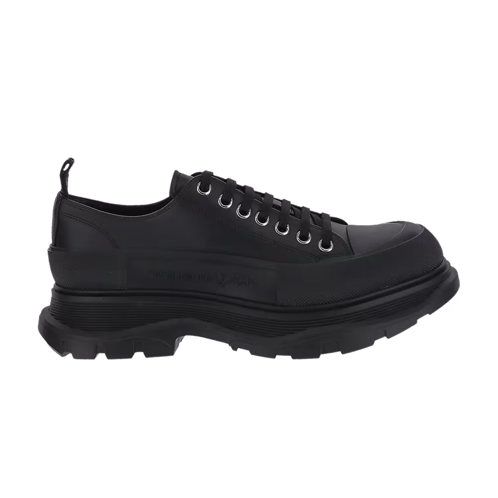 Alexander McQueen Tread Slick Lace-Up Black