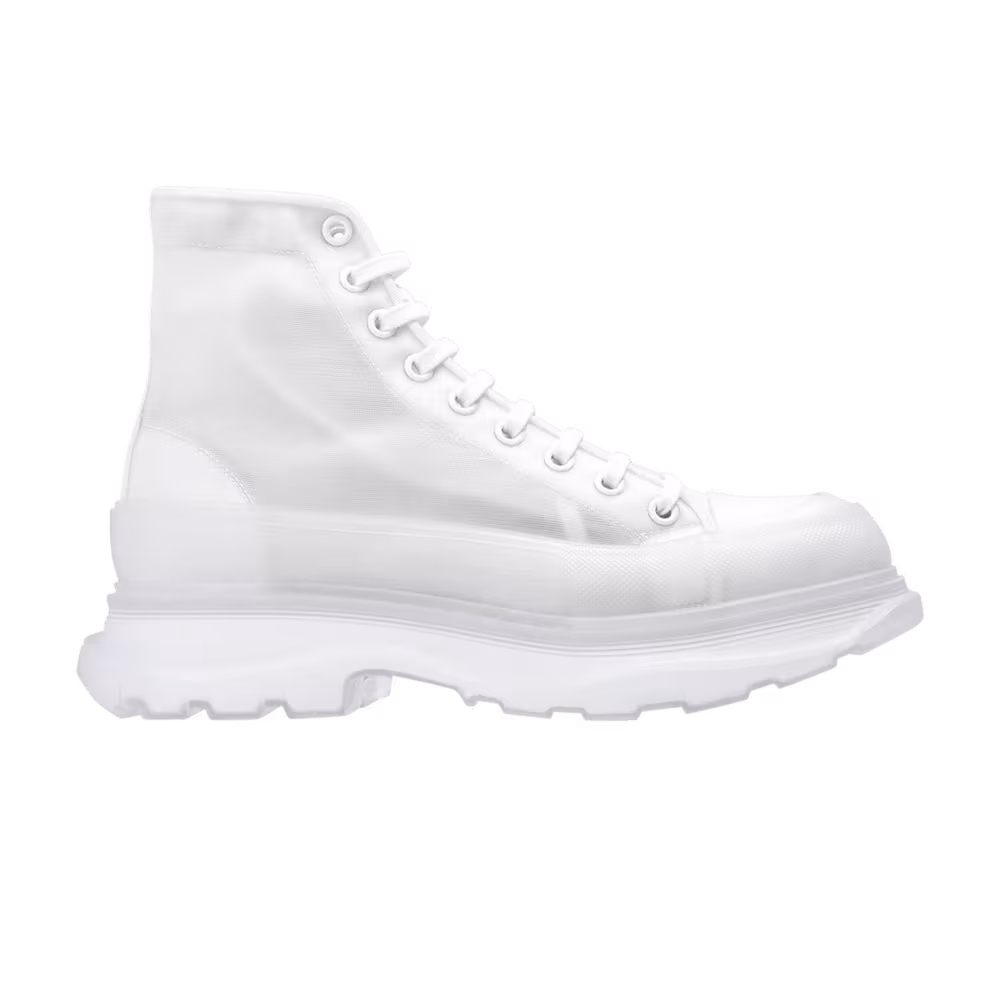 Alexander McQueen Tread Slick Boot White