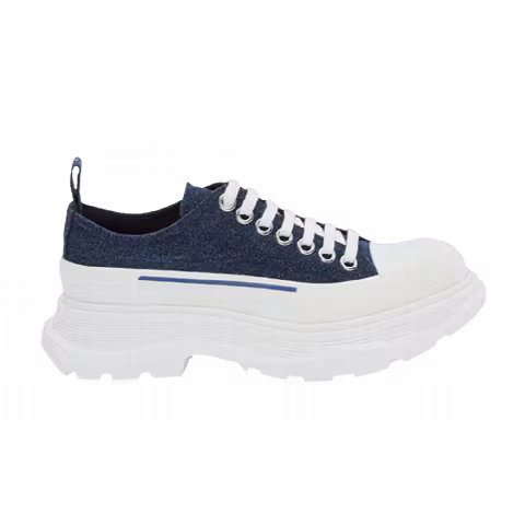 Alexander McQueen Wmns Tread Slick Lace Up 'Indigo'
