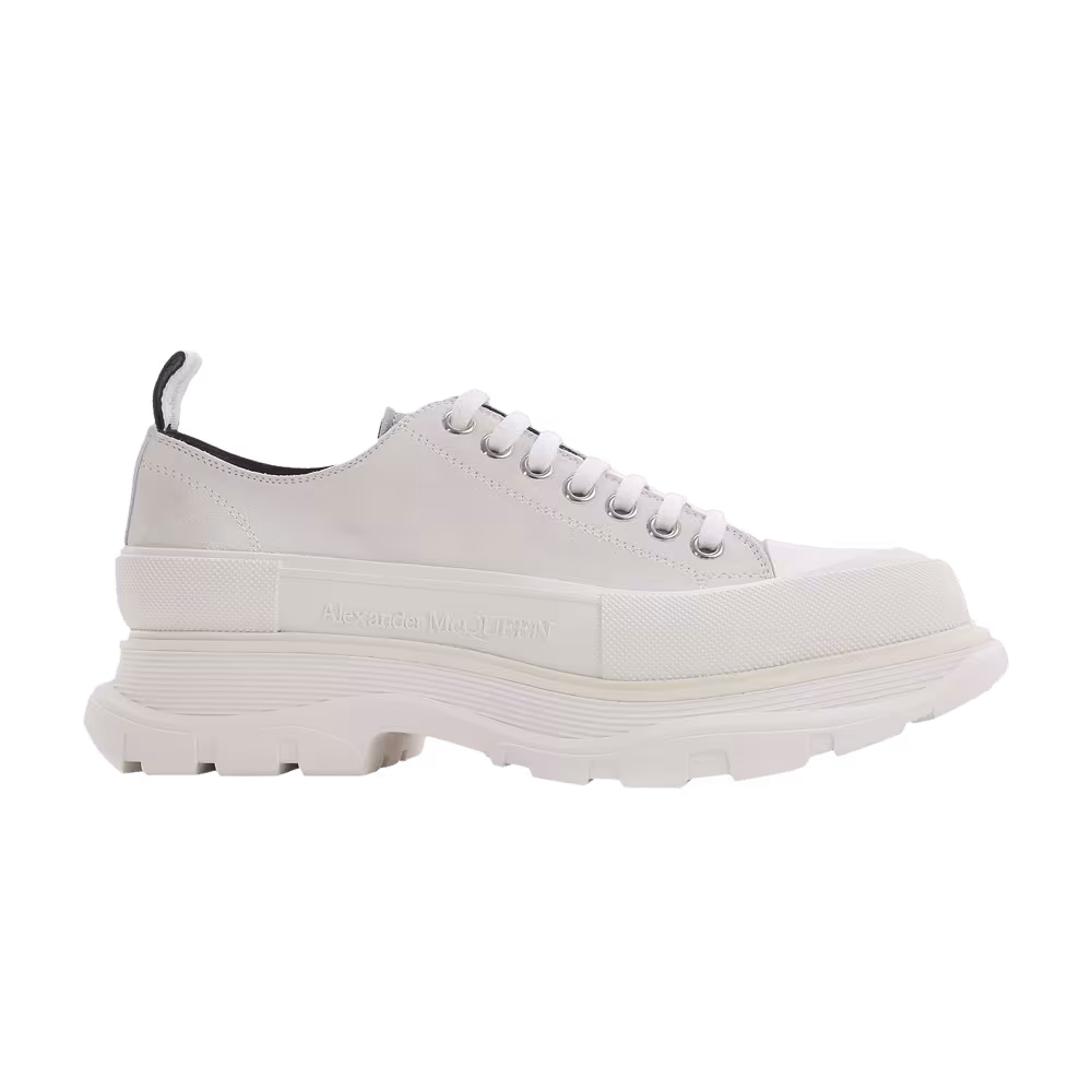 Alexander McQueen Tread Slick Lace-Up White