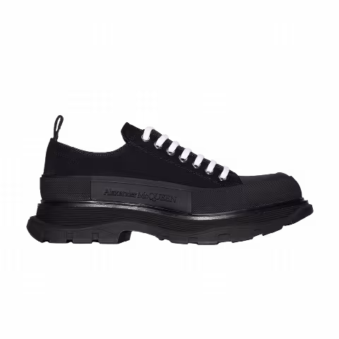 Alexander McQueen Tread Slick Lace Up 'Triple Black'