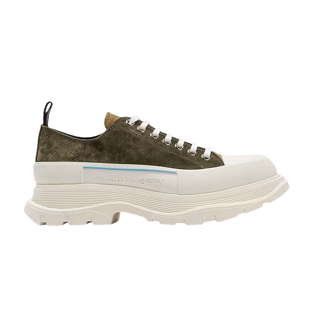 Alexander McQueen Tread Slick Lace-Up Dark Brown