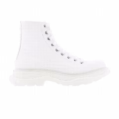 Alexander McQueen Wmns Tread Slick Boots 'White'