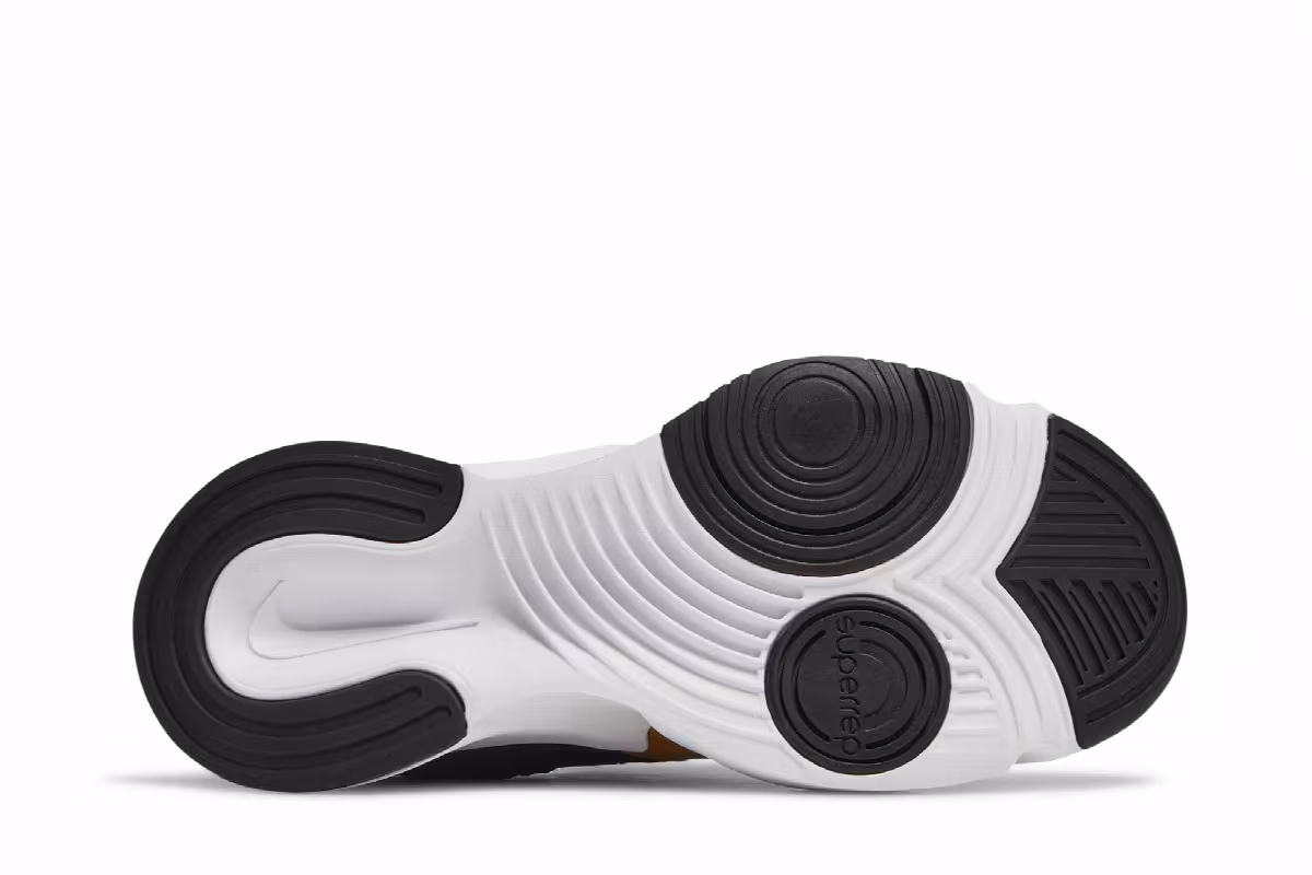 Nike Women's SuperRep Groove White Metallic Gold Coin, view 5