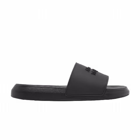 Alexander Mcqueen Wmns Logo Slides 'Black'