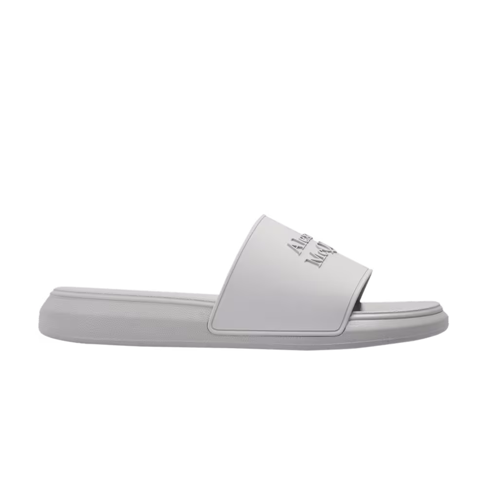 Alexander Mcqueen Sandal Grey Stone