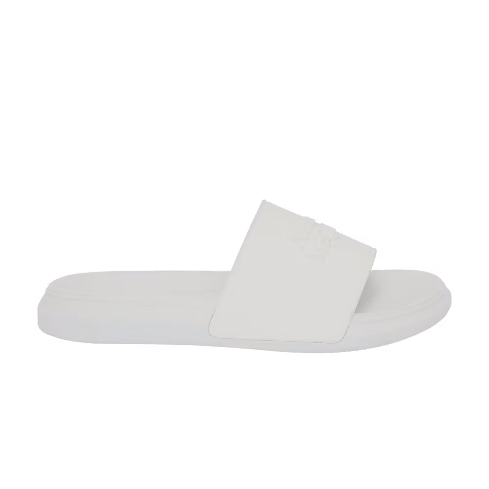 Alexander Mcqueen Women's Logo Slides White Mix