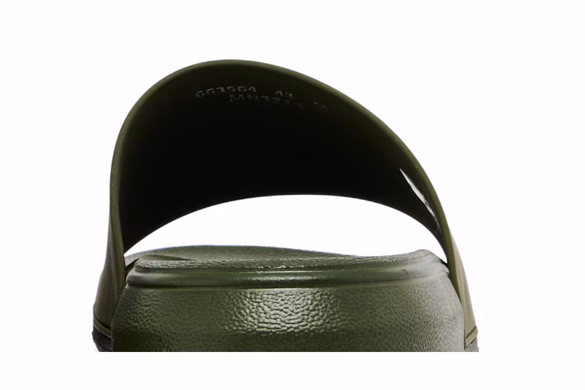 Alexander McQueen Pool Slide Forest Green, view 8