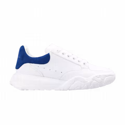 Alexander McQueen Oversized Court Trainer 'White Blue'