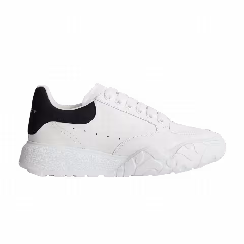 Alexander McQueen Wmns Court Trainer 'White Black'