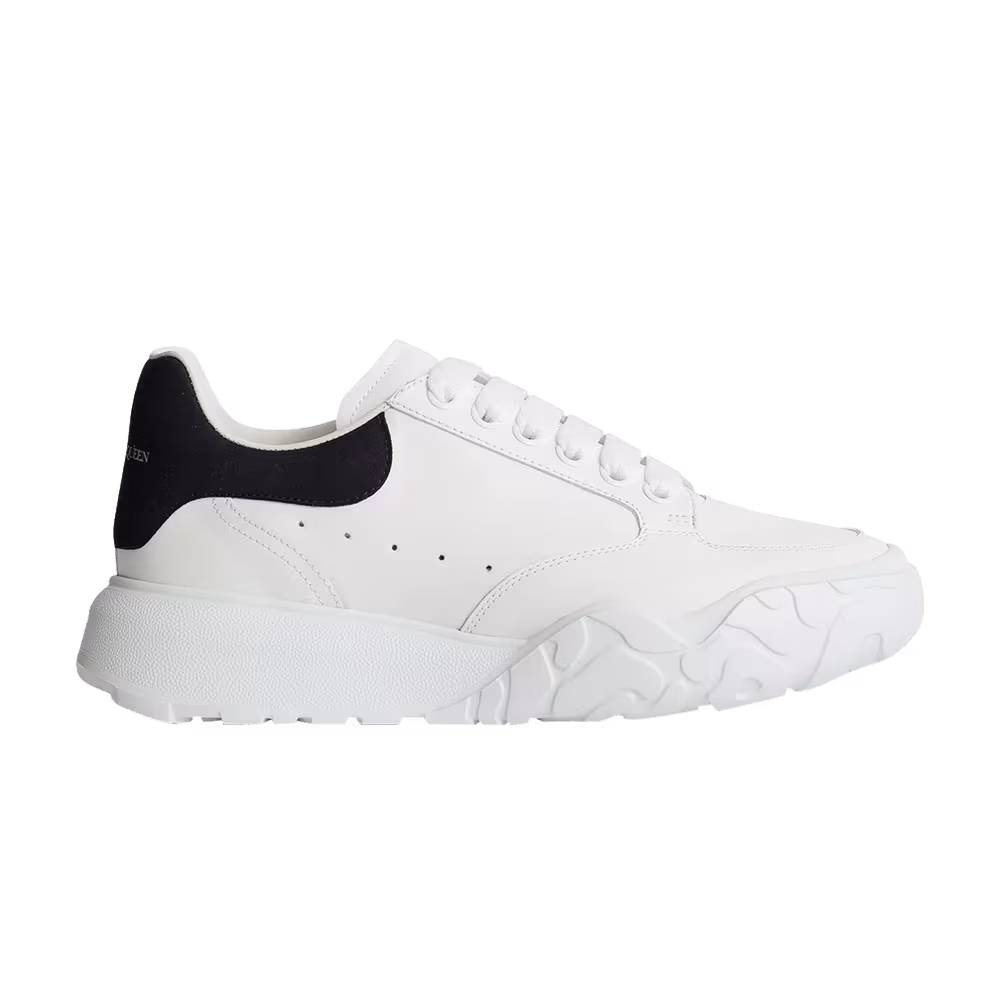 Alexander McQueen Women's Court Trainer White Black