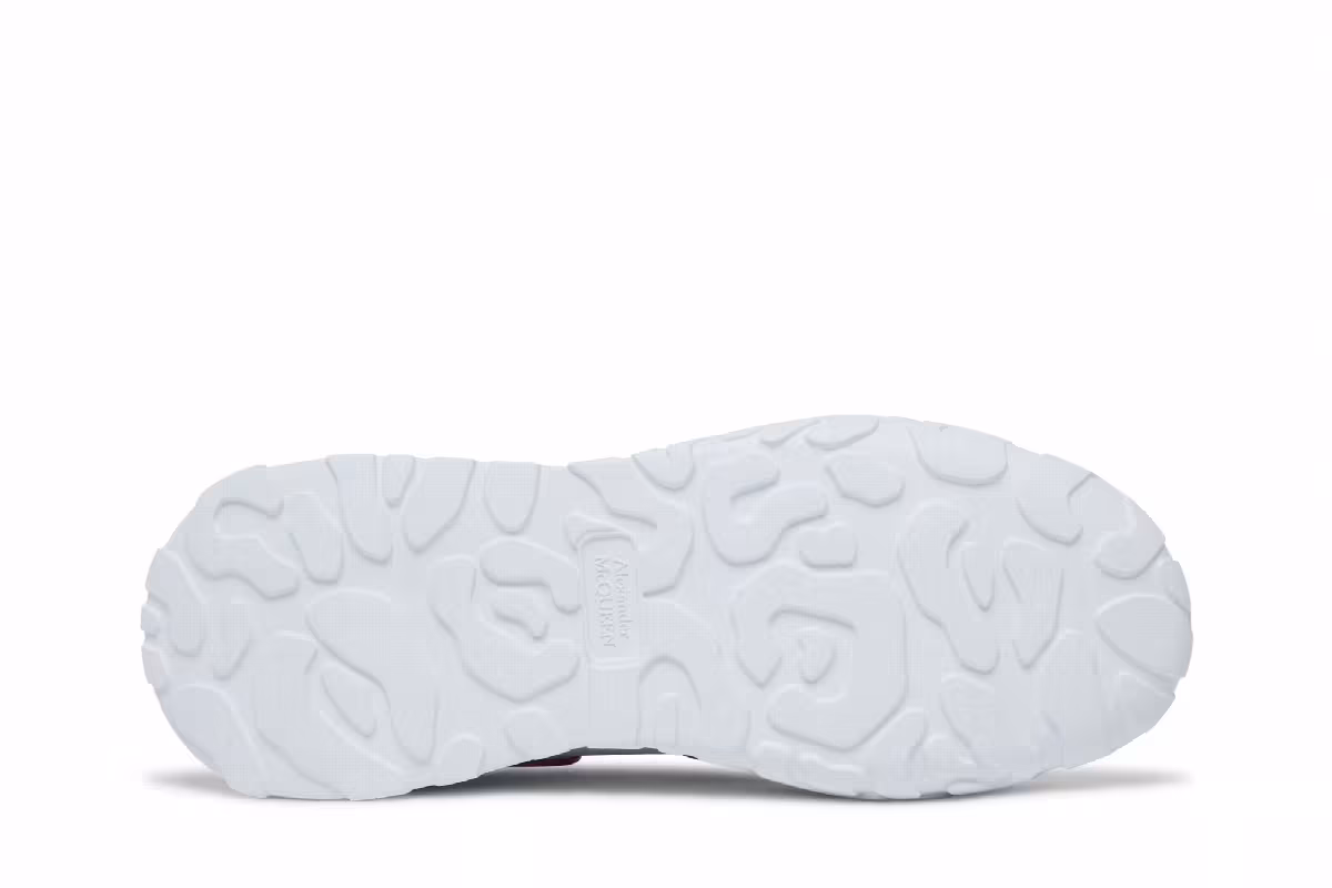 Alexander McQueen Women's Court Trainer White Multi, view 5