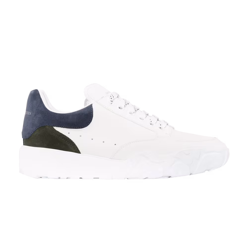 Alexander McQueen Court Trainer White Blue