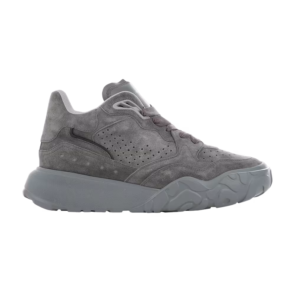 Alexander McQueen Court Trainer Mid Grey