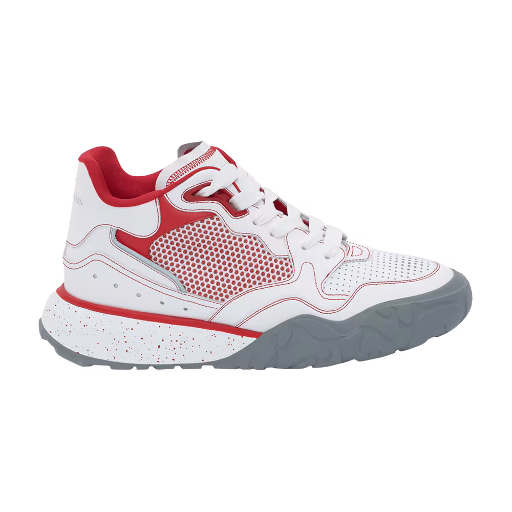 Alexander McQueen Court Trainer White Red