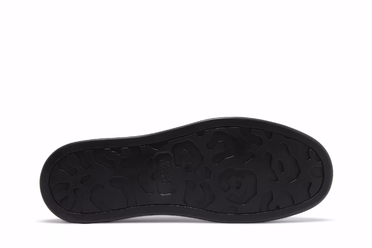 Alexander McQueen Deck Plimsoll Low Triple Black, view 5