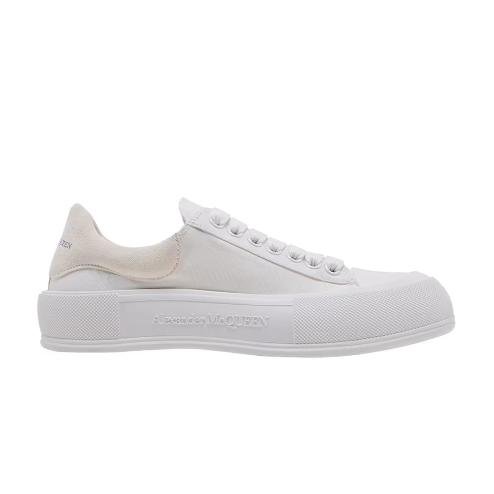 Alexander McQueen Deck Plimsoll White