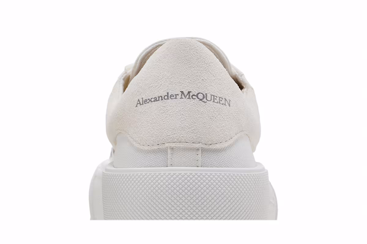 Alexander McQueen Deck Plimsoll White, view 8