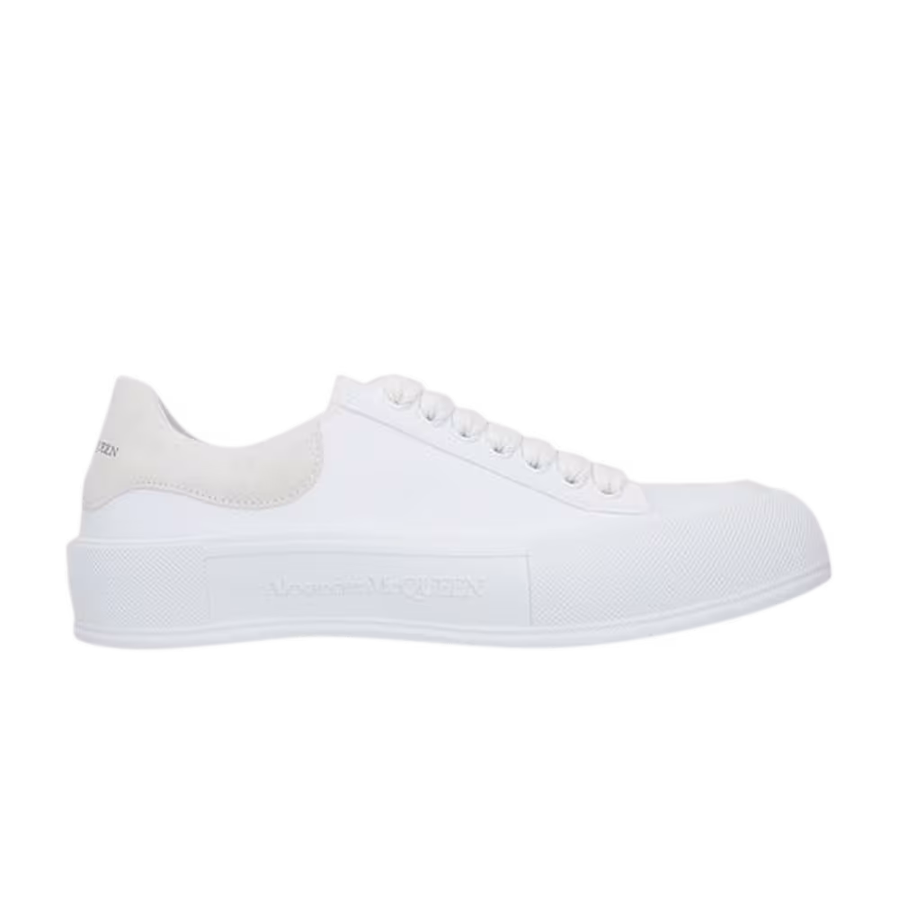 Alexander McQueen Deck Plimsoll Low White