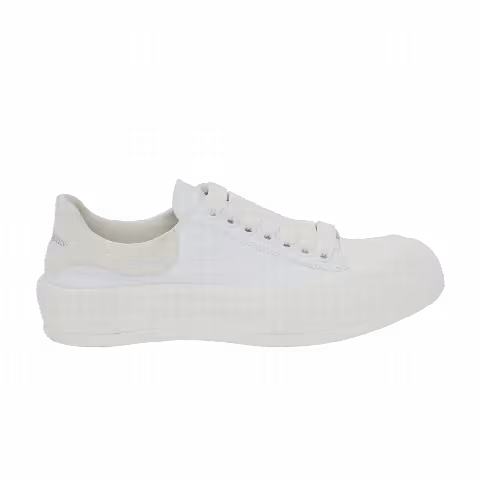 Alexander McQueen Deck Lace-Up Plimsoll 'White'