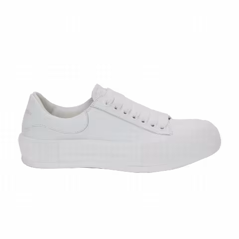 Alexander McQueen Wmns Deck Plimsoll 'Optic White'