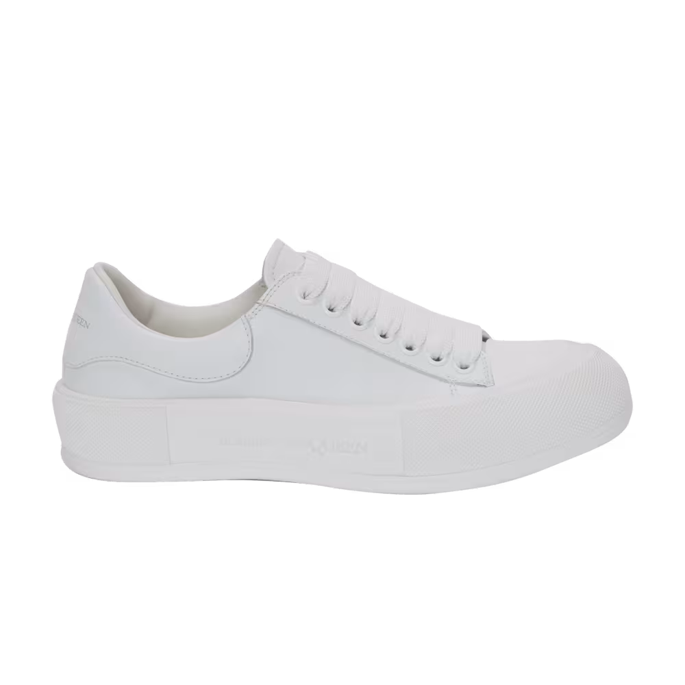 Alexander McQueen Women's Deck Plimsoll Optic White