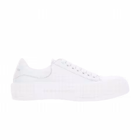 Alexander McQueen Deck Lace Plimsoll 'Optic White'