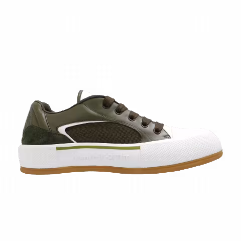 Alexander McQueen Skate Deck Plimsoll Low 'Khaki'