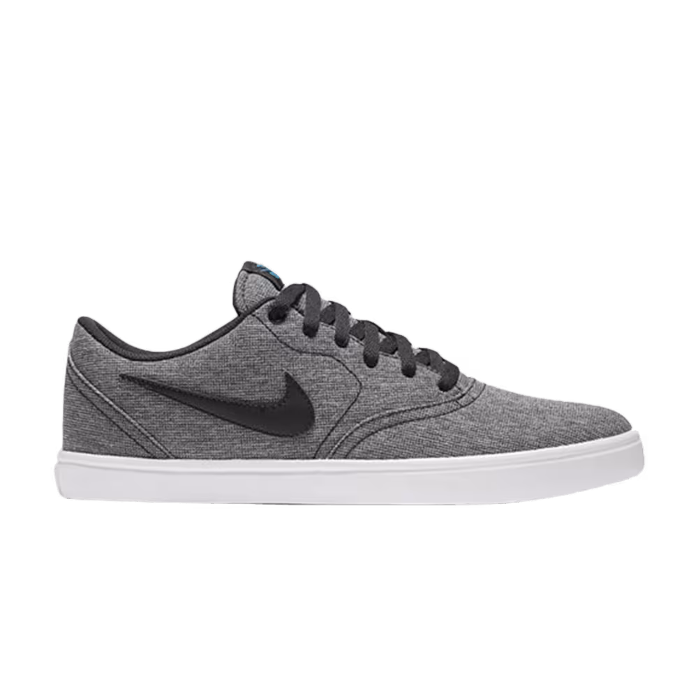 Nike Check Solarsoft Canvas SB Black White