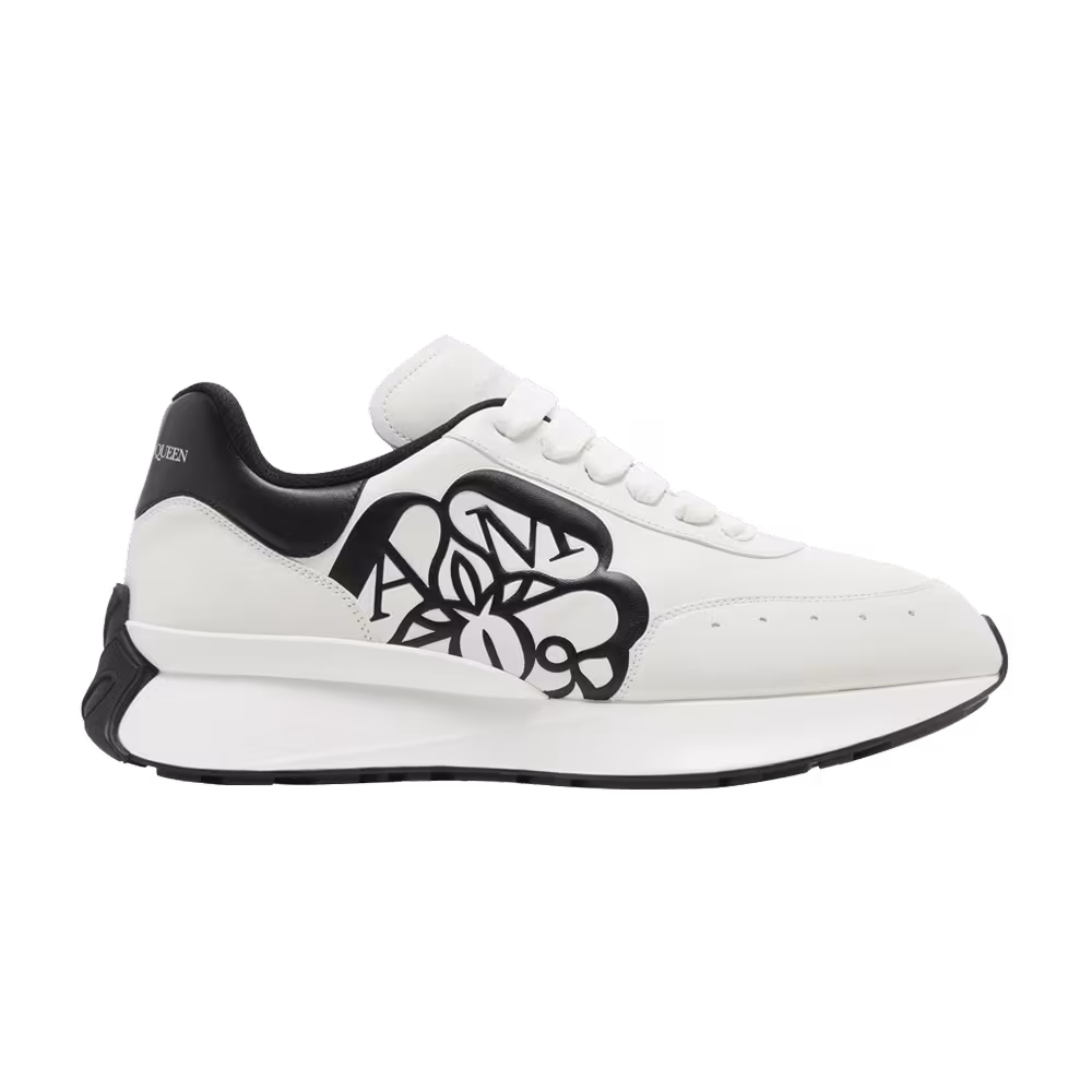 Alexander McQueen Sprint Runner White Black