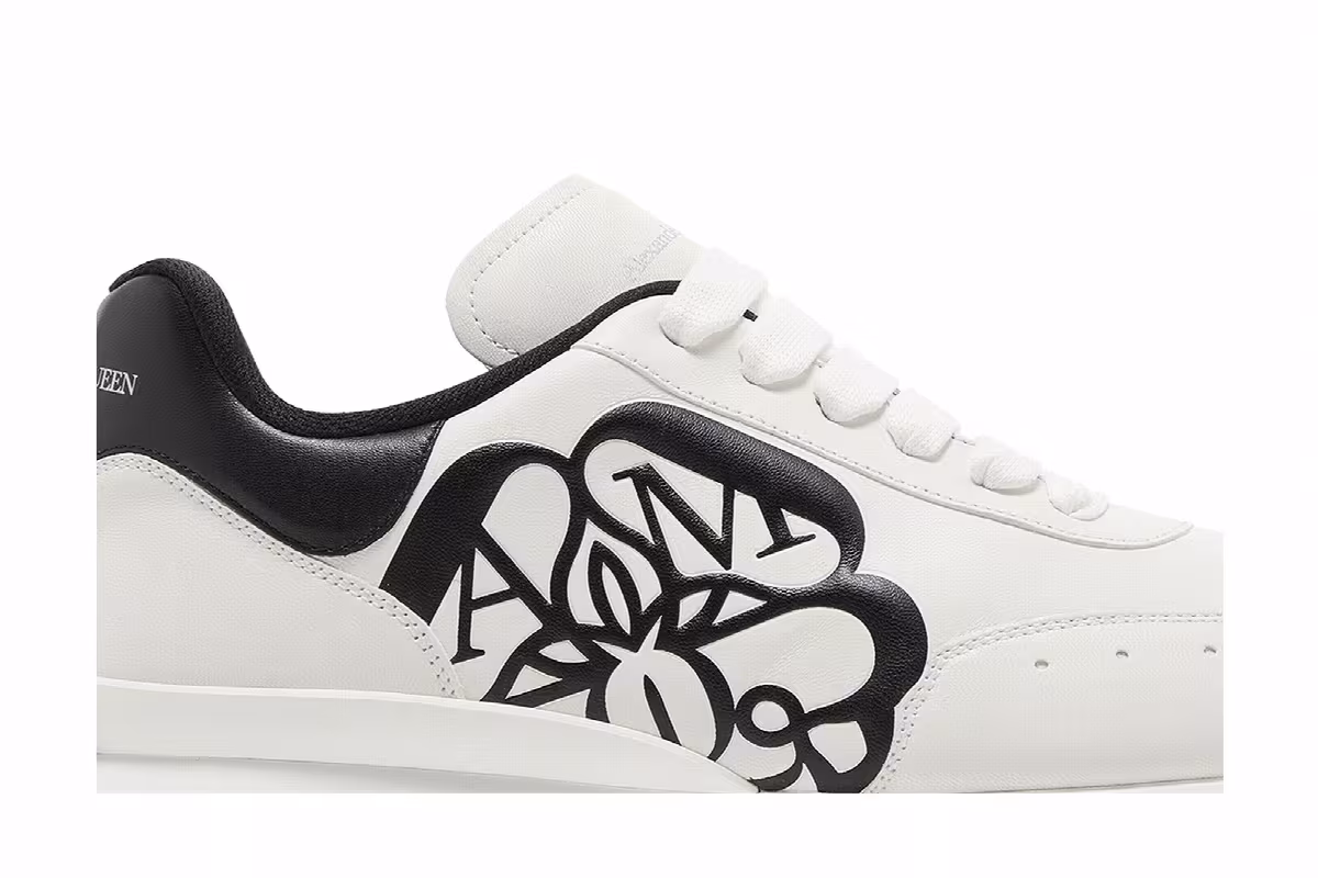 Alexander McQueen Sprint Runner White Black, view 3
