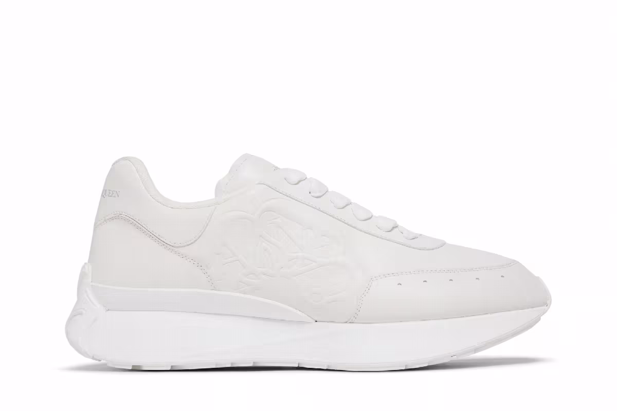 Alexander McQueen Sprint Runner White, view 2