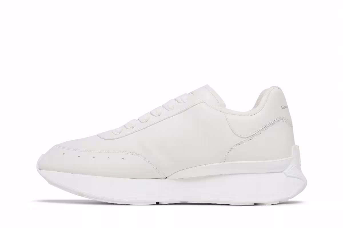 Alexander McQueen Sprint Runner White, view 4