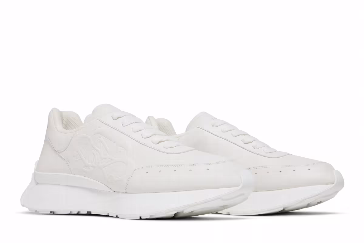 Alexander McQueen Sprint Runner White, view 9