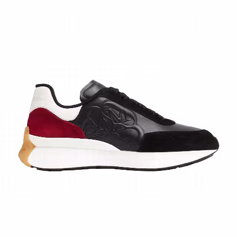 Alexander McQueen Sprint Runner 'Black Burgundy'