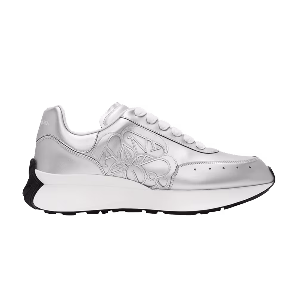 Alexander McQueen Sprint Runner Silver