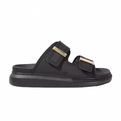 Alexander McQueen Wmns Hybrid Slide 'Black Gold'