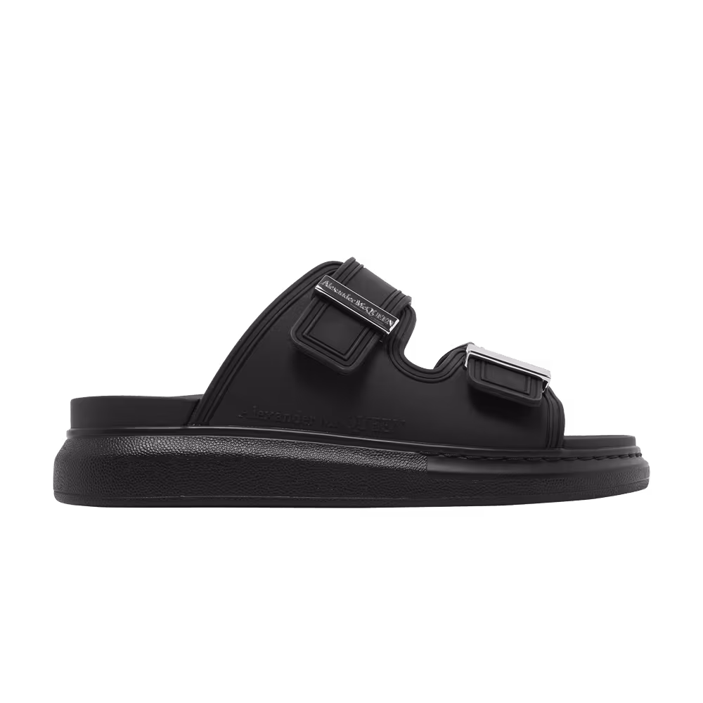 Alexander McQueen Women's Hybrid Slide Black