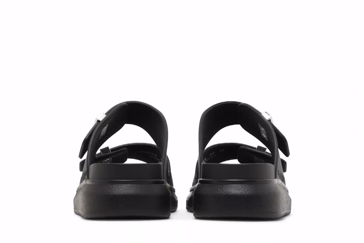 Alexander McQueen Women's Hybrid Slide Black, view 7
