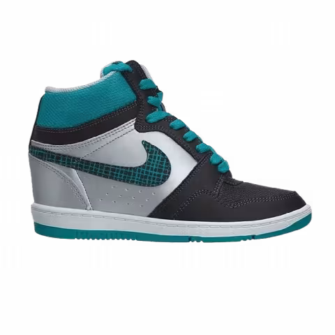 Nike Wmns Force Sky High 'Metallic Silver Teal'